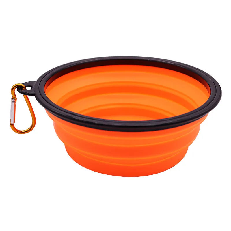 PET FOLDING SILICONE BOWL